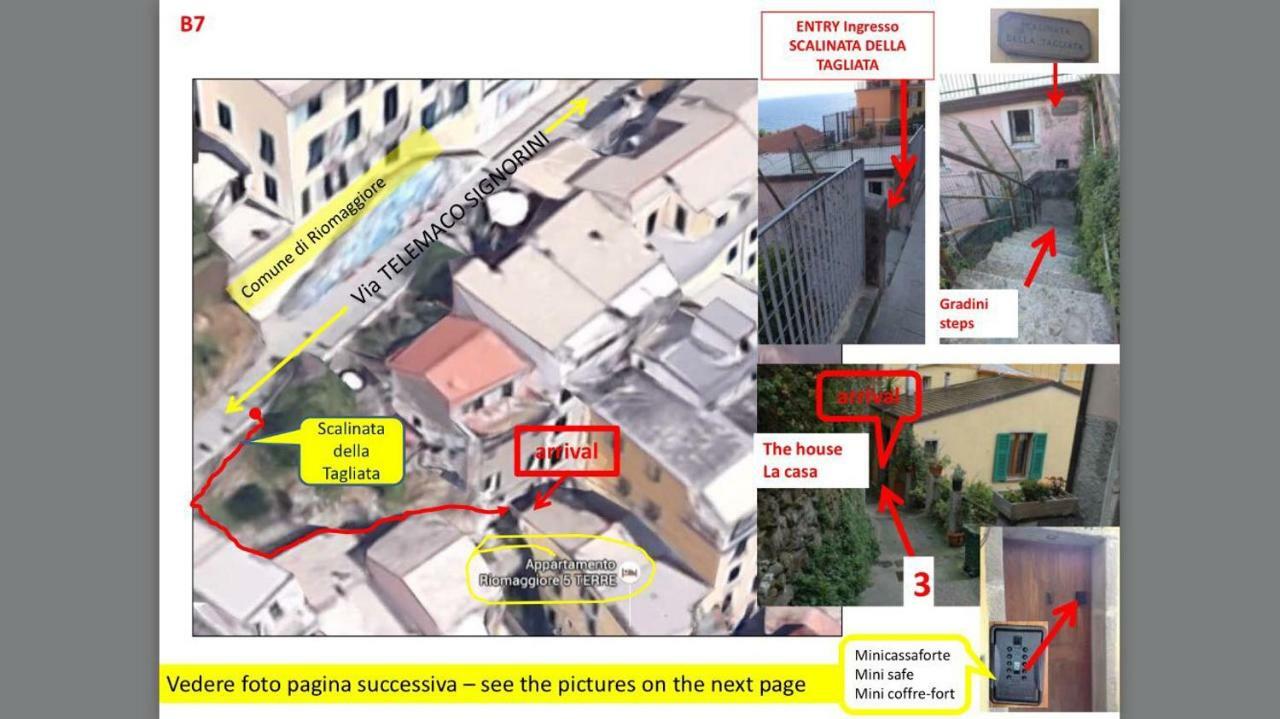 Appartamento Chic Riomaggiore 5 Terre Exterior foto