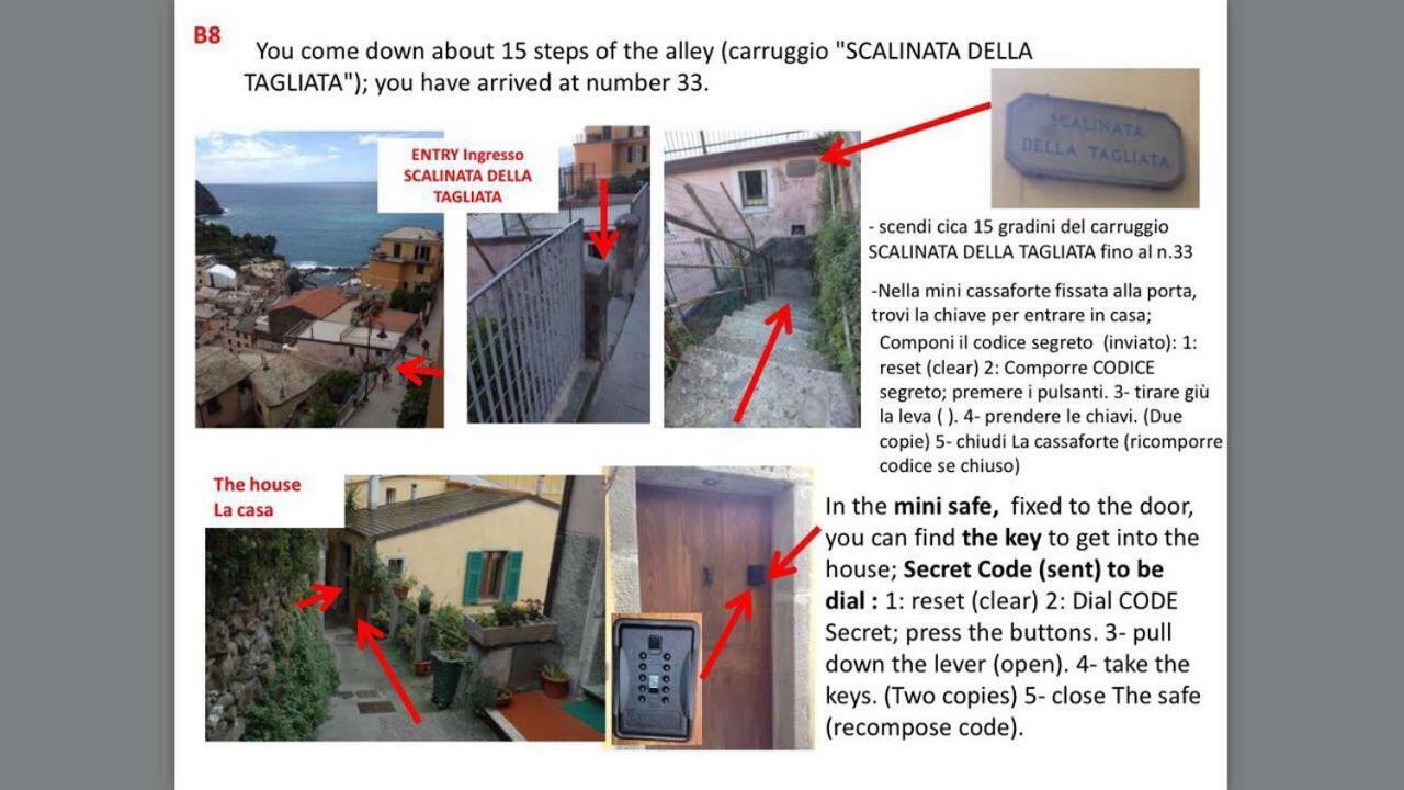 Appartamento Chic Riomaggiore 5 Terre Exterior foto